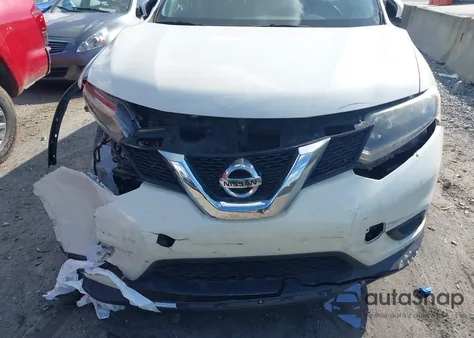 2016 Nissan Rogue Sv из США, поврежденный, VIN JN8AT2MT7GW002299